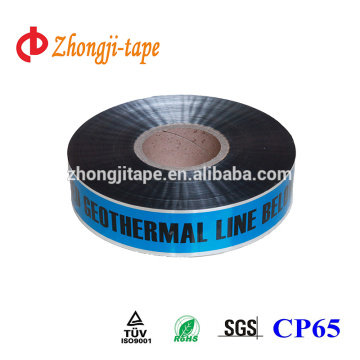 Very cheap price underground detectable geothermal line warning tape